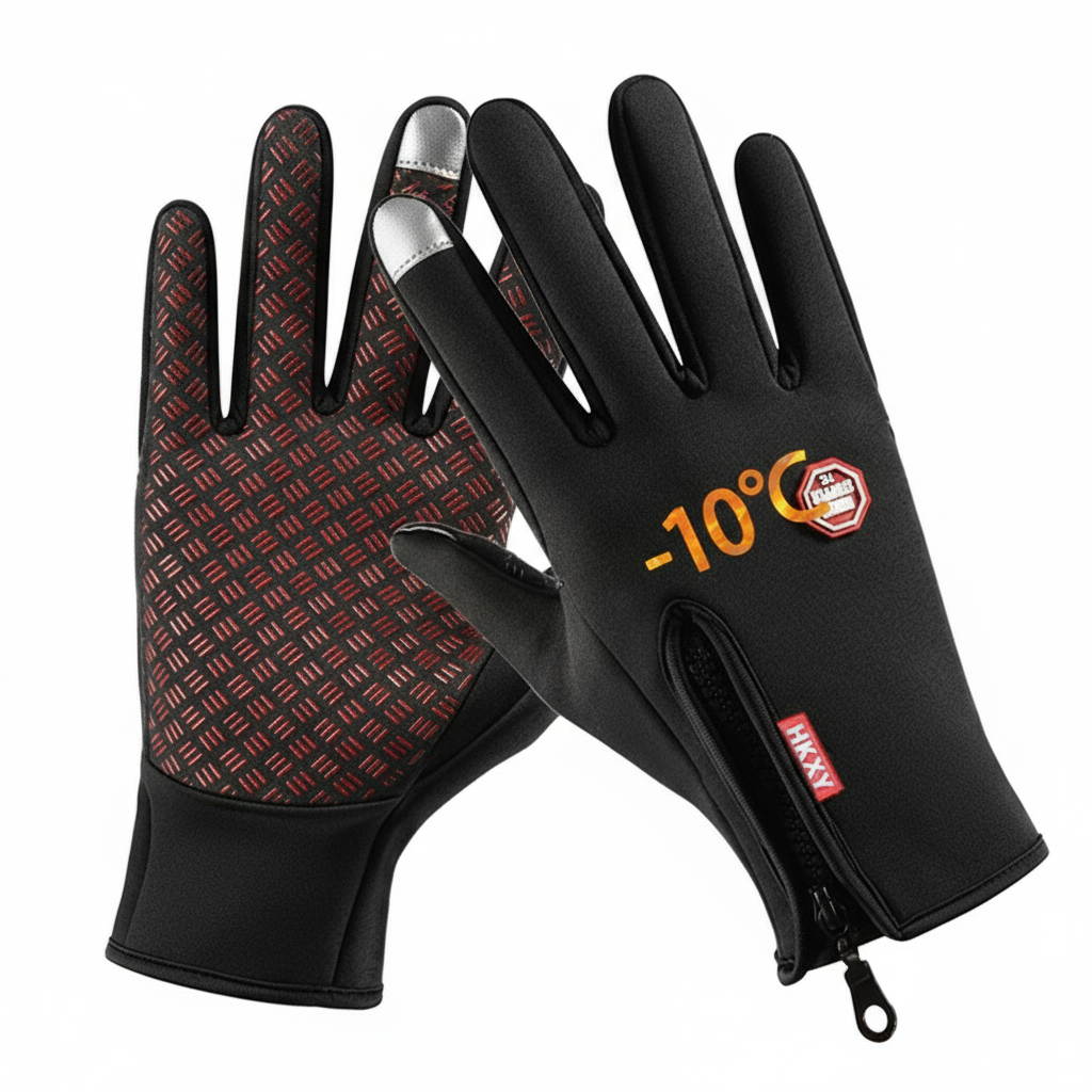 Winter Gloves For Men Women Touchscreen Warm Outdoor Cycling Driving Motorcycle Cold Gloves Windproof Non Slip Gloves
